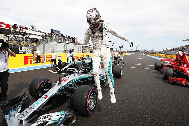 GP Perancis: Mercedes 1-2, Hamilton rebut pole ke-75