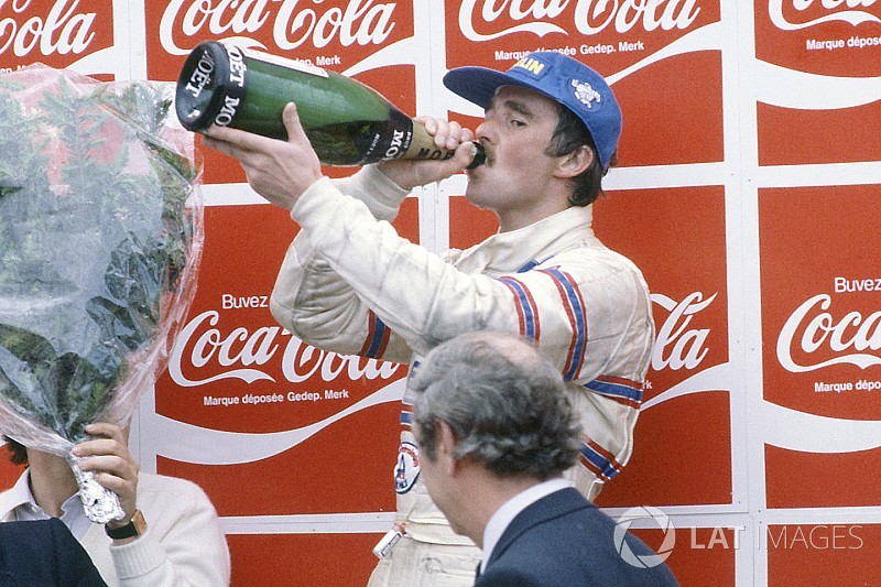 Há 37 anos, atropelamentos marcaram 1º pódio de Mansell