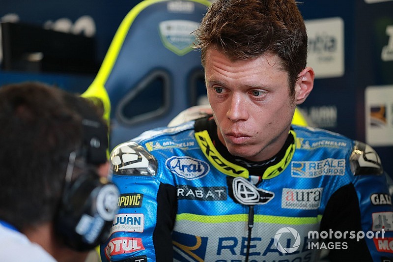 Rabat quebra perna após ser atingido pela moto de Morbidelli
