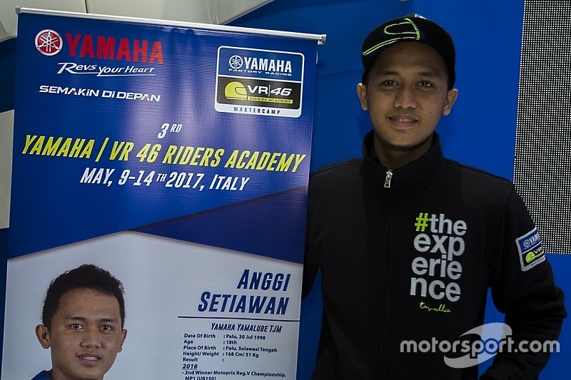 Anggi Setiawan terpilih mengikuti Yamaha VR46 Master Camp