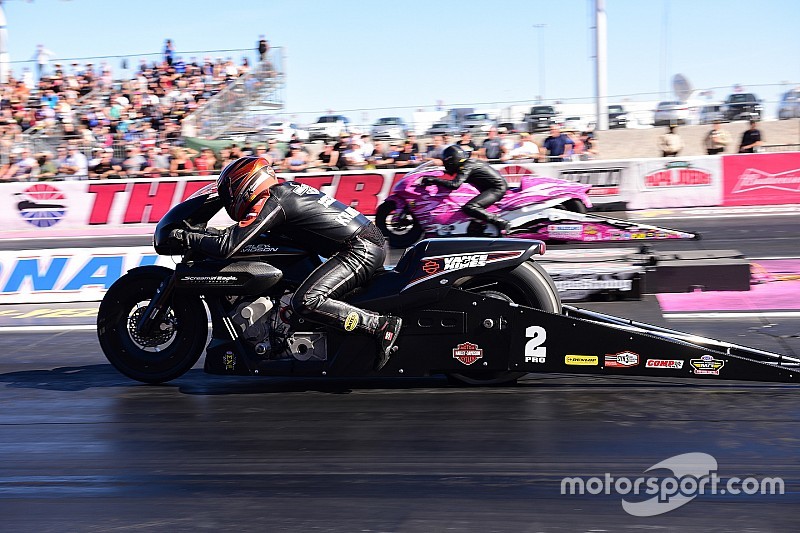 Krawiec takes Pro Stock Motorcycle world title and No. 1 qualifier
