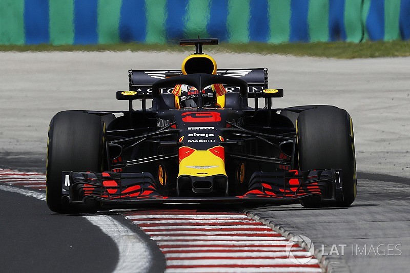 Hungarian GP: Ricciardo leads from Vettel in FP1