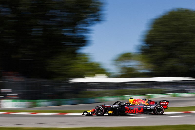 Verstappen manda en la segunda práctica en Canadá