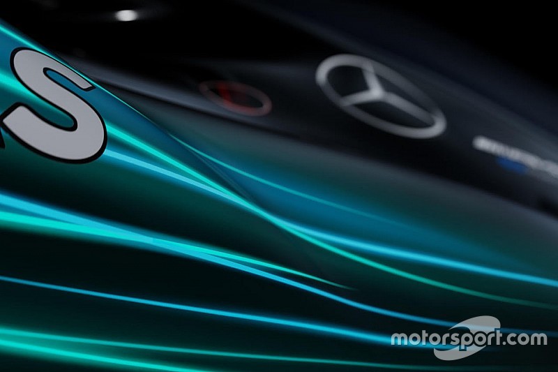 【F1】LIVE中継:メルセデスのニューマシンW08発表会