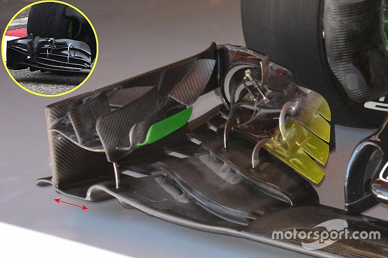 McLaren cambia: ali, cestelli dei freni, cofano e fondo