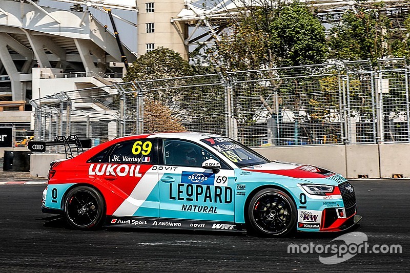 Jean-Karl Vernay e l'Audi trionfano senza patemi in Gara 1 a Wuhan