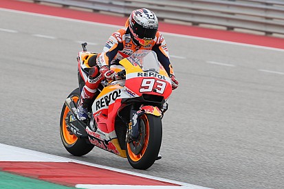 Austin MotoGP: Marquez leads Vinales in warm-up