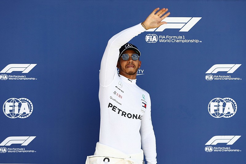 イギリス予選:ハミルトン、母国でレコードタイムを叩き出しPP獲得