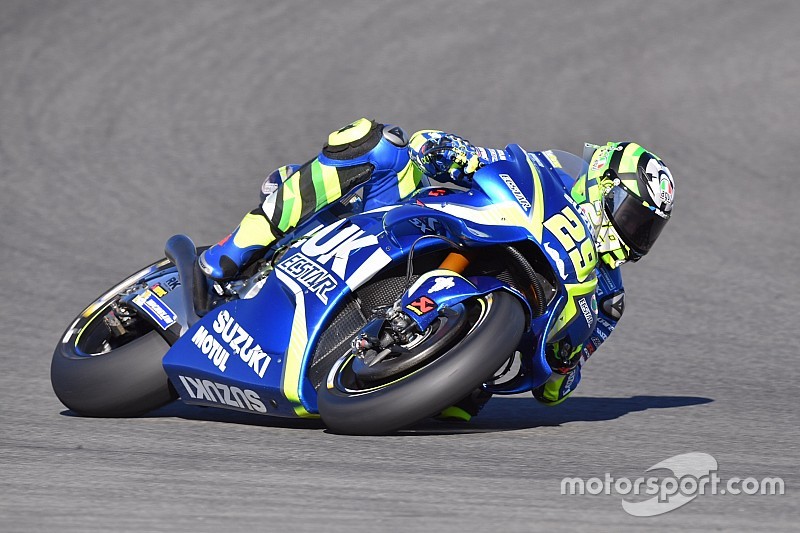 Iannone, el más rápido; Dovizioso por delante de Márquez