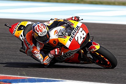 Pedrosa: “Con los baches era difícil mantener la moto tranquila”