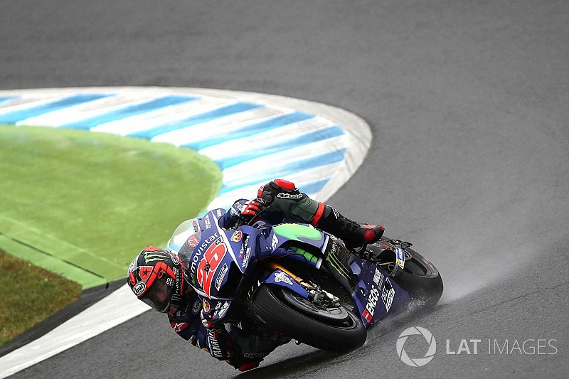 Vinales: Yamaha ıslak zeminde daha kötüye gitti