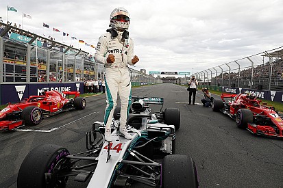 La grille de départ du Grand Prix d'Australie