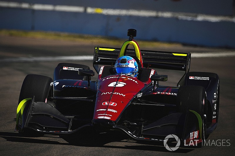 Robert Wickens centra una incredibile pole al debutto a St. Pete