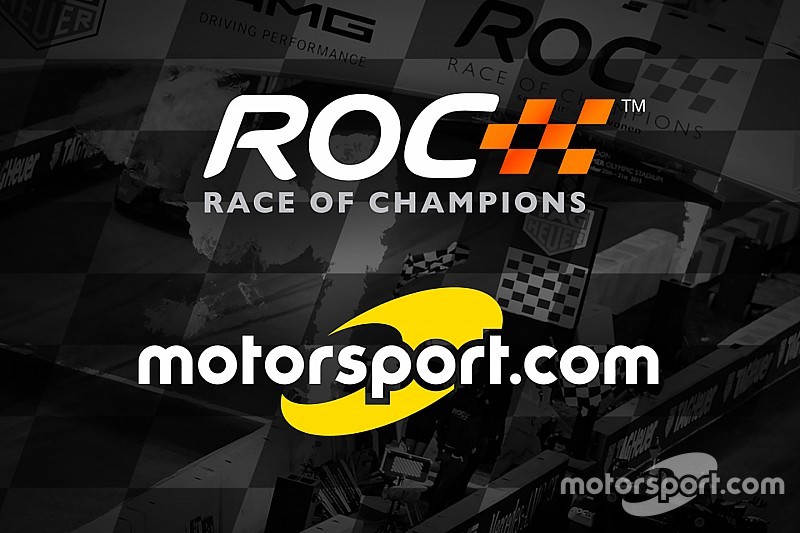 Motorsport.com wird offizieller Partner des Race of Champions