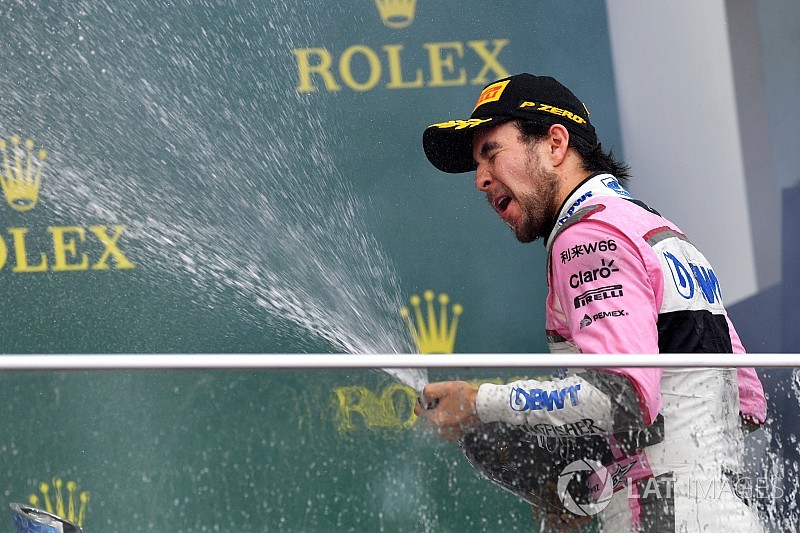 3º, Perez celebra: “fiz as duas melhores voltas da vida”