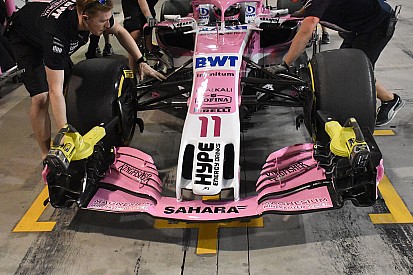 Новое переднее крыло не оправдало ожиданий Force India