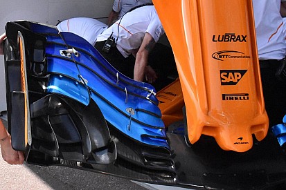 Egyelőre csak Alonso kapta meg a McLaren új első szárnyát