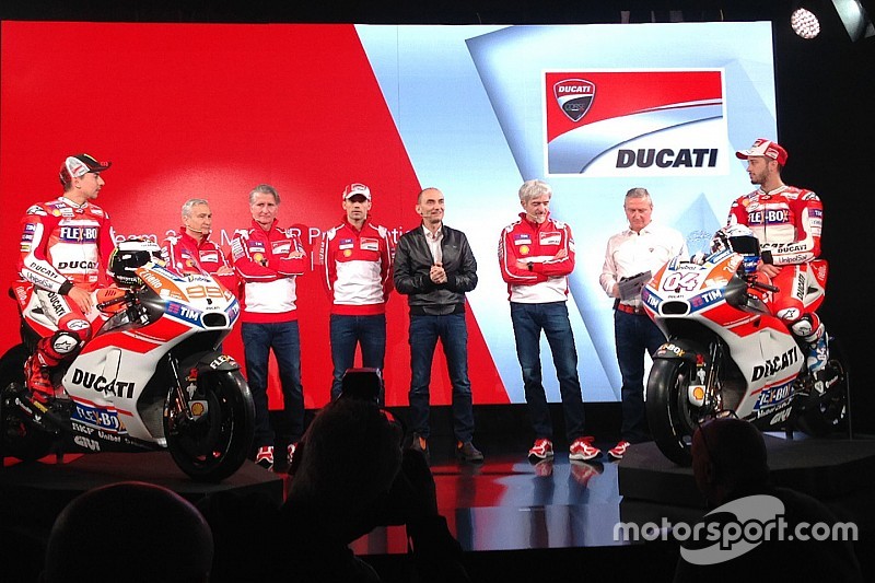 Ducati presenteert Desmosedici GP17