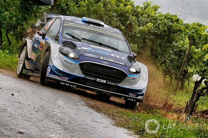 WRC-Rallye Deutschland: Tänak führt am Samstagmittag vor Mikkelsen