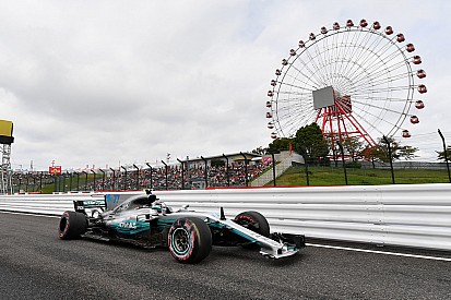 FP3 GP Jepang: Mercedes memimpin, Bottas dan Raikkonen kecelakaan