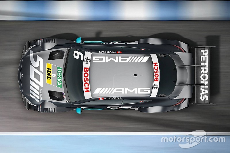 50 Jahre AMG: Mercedes-Fahrer Robert Wickens mit Sonderdesign