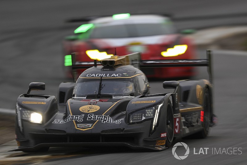 Rolex 24, Hour 16: AXR Cadillacs on top, Penske Acura damaged