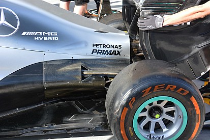 Технический брифинг: система охлаждения Mercedes W07