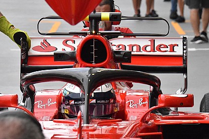 Ferrari: studiata l'influenza dell'Halo sulla portata dell'airbox