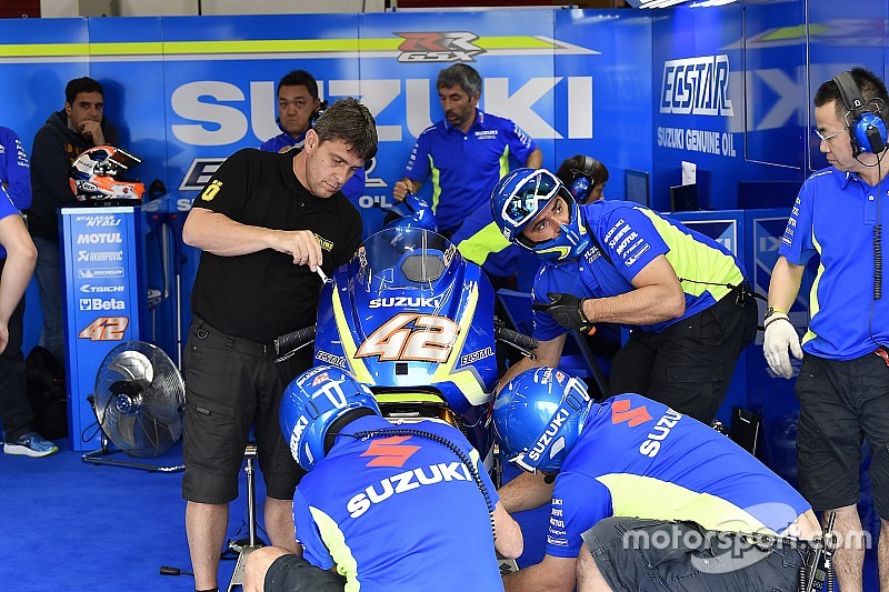 Suzuki en essais avec un œil sur la fin de saison et l'autre sur 2018