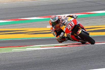 MotoGP Catalunya: Marquez tercepat di FP3, Rossi-Vinales gagal ke Q2