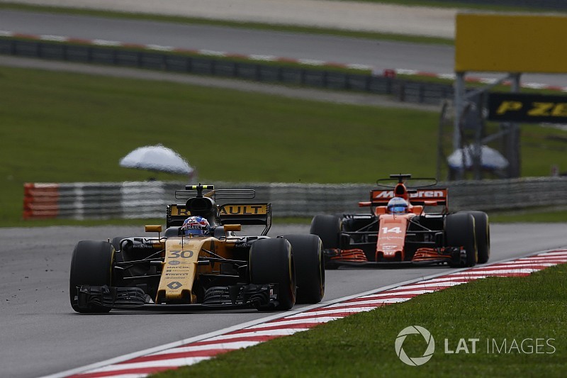 Renault não teme ser superada pela McLaren em 2018