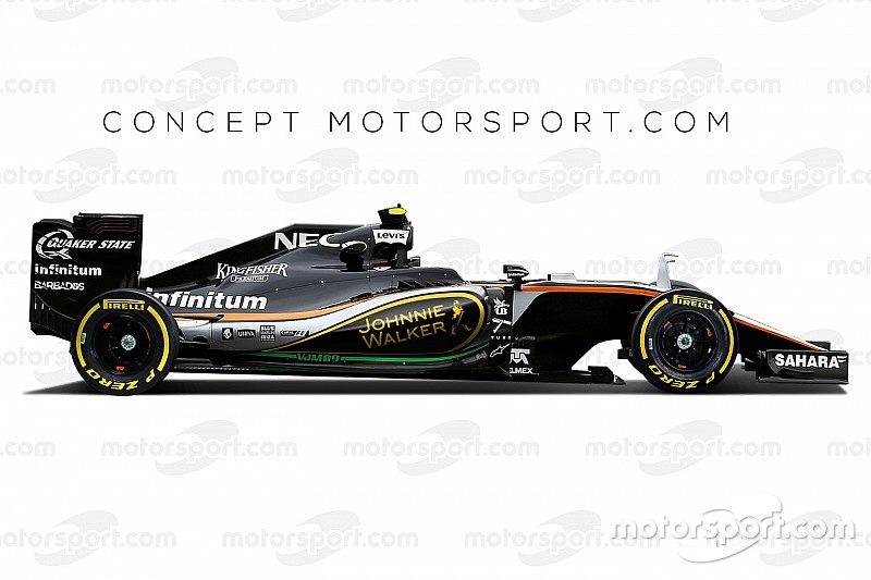 Le sponsor Johnnie Walker de McLaren à Force India