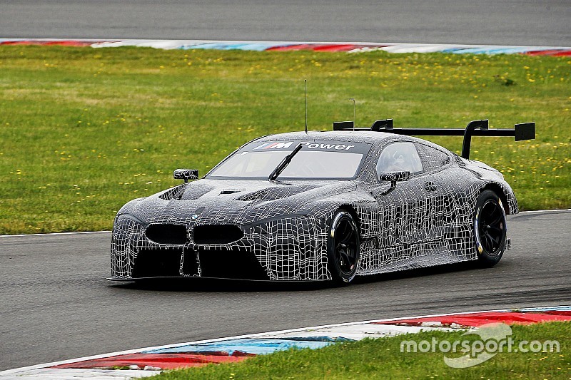 El BMW M8 GTE del WEC 2018 se estrena en Lausitz