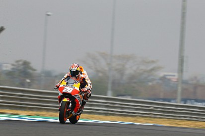 Pedrosa cierra el test con el mejor tiempo