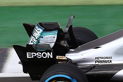 Mercedes belum yakin gunakan sirip hiu usai menguji coba sayap-T