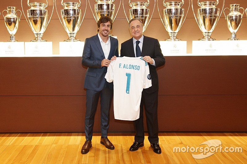 Fernando Alonso jadi anggota kehormatan Real Madrid