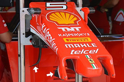 Ferrari: non ci sono solo i piloni più lunghi nel muso della SF16-H