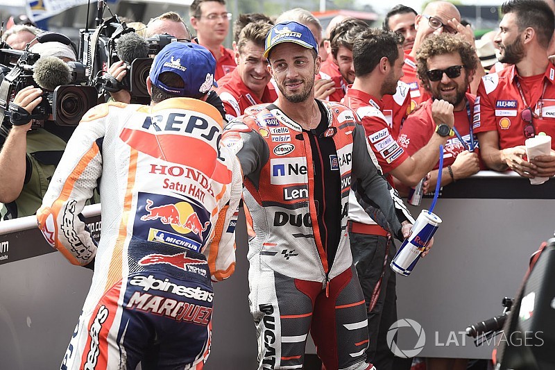 Dovizioso: “Lorenzo y yo le mandamos un mensaje importante a Márquez en Brno”
