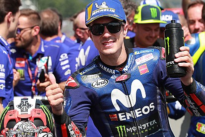 Naik podium, Vinales tak mengira sempat tercecer