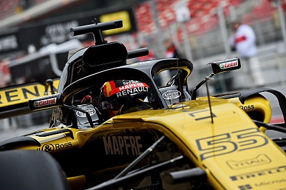 Sainz reclama de visibilidade na chuva com halo