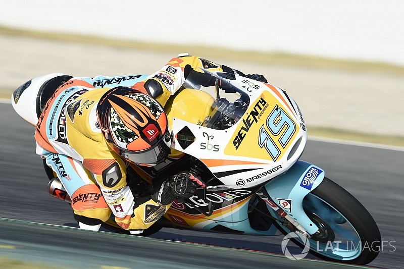 Pole de Gabriel Rodrigo en Moto3