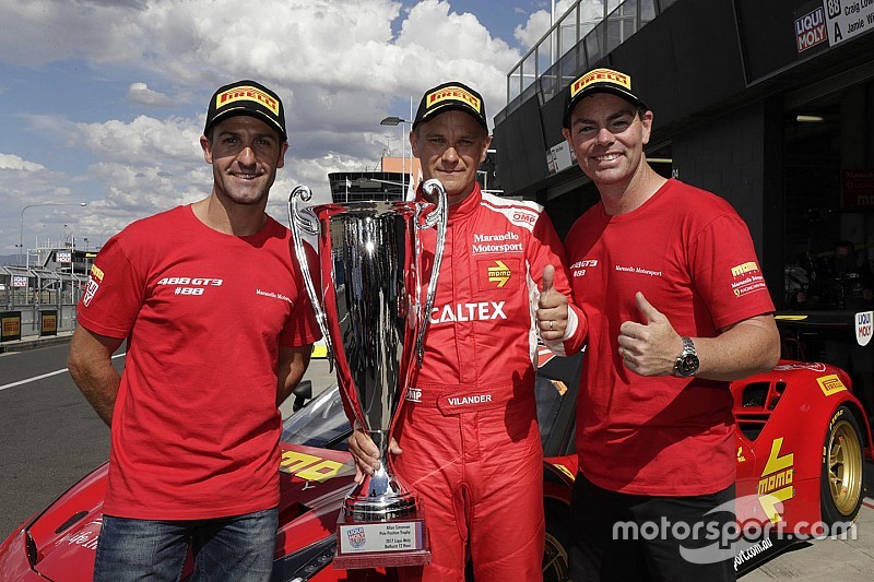 Pole para Ferrari en Bathurst gracias a un gran Vilander y 5º puesto de Soucek