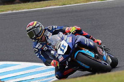 Supersport-WM: Randy Krummenacher und Sandro Cortese auf dem Podium