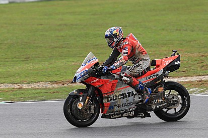 Pas d'inquiétude pour Dovizioso, malgré sa chute