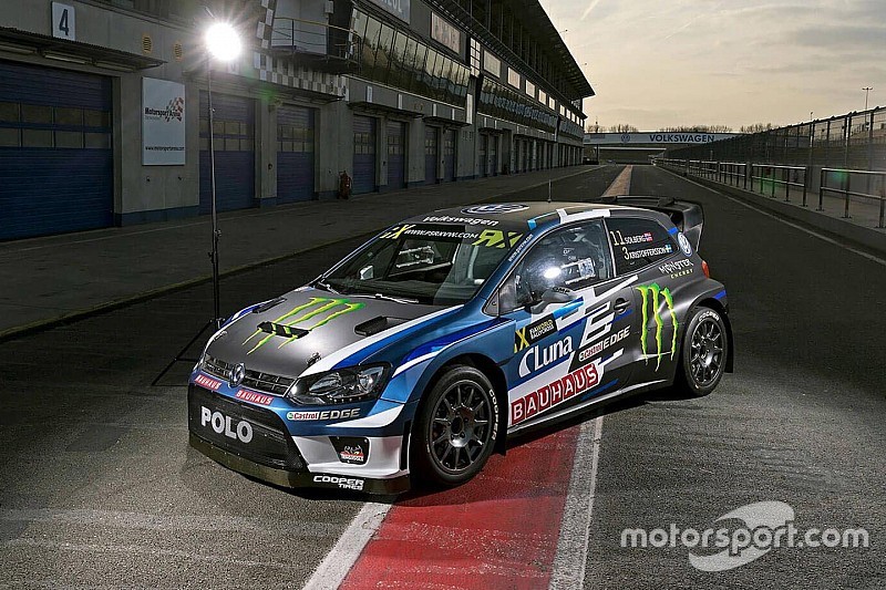 Petter Solberg stellt neuen VW Polo für die Rallycross-WM 2017 vor