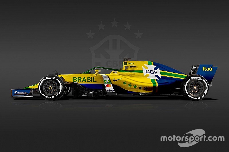 GALERIA: Se as seleções da Copa do Mundo competissem na F1