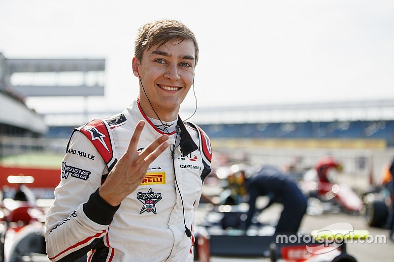 F2シルバーストン予選:ラッセルが3戦連続PP。日本勢は後方に沈む