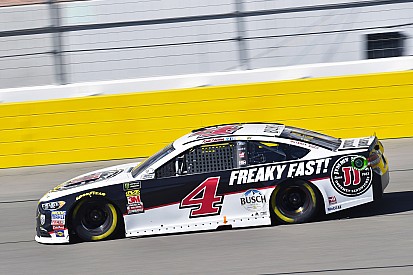 Kevin Harvick's crew chief says brace failure led to bowed rear window