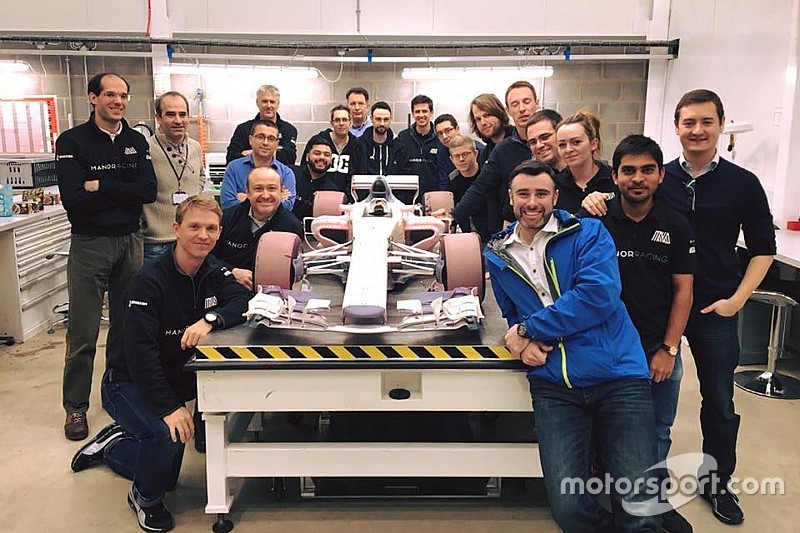 【F1】マノー解散へ。スタッフを今月で解雇も、開発中の新車を公開