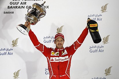 Formel 1 2017: Ferrari-Pilot Vettel zum "Fahrer des Tages" gewählt